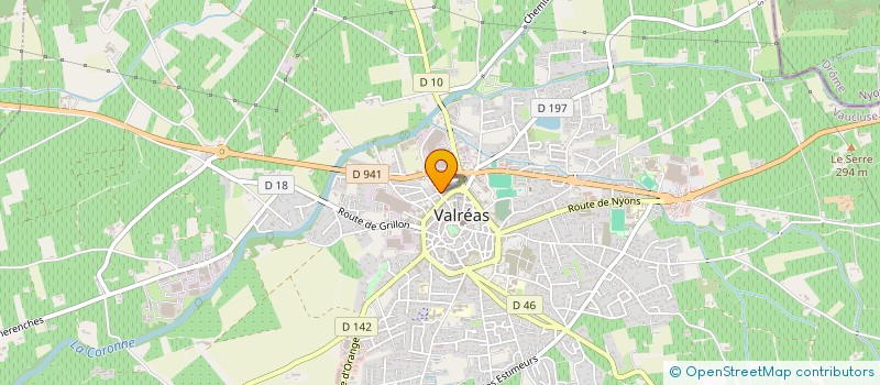 localisation de l'entreprise MONSIEUR JAOUAD BOUZELMAT à VALREAS