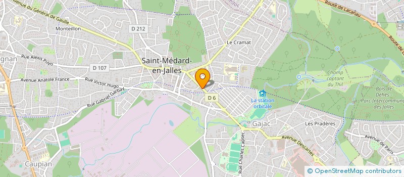 localisation de l'entreprise MONSIEUR JAOUAD DATSI ENNASSEH  SAINT-MEDARD-EN-JALLES