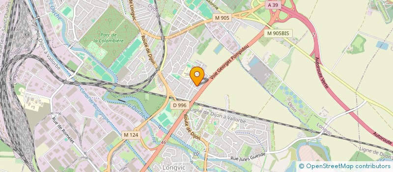 localisation de l'entreprise MONSIEUR JAOUAD EL BAGHLI  LONGVIC