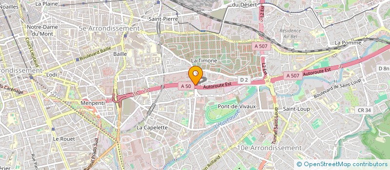 localisation de l'entreprise MONSIEUR JAOUAD EL BOUHALI à MARSEILLE