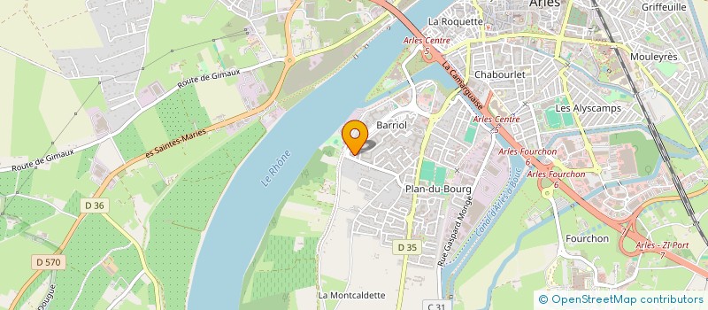 localisation de l'entreprise MONSIEUR JAOUAD EL JAMAAI  ARLES