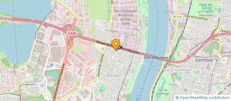 localisation de l'entreprise MONSIEUR JAOUAD EL KOUCHNI  BORDEAUX