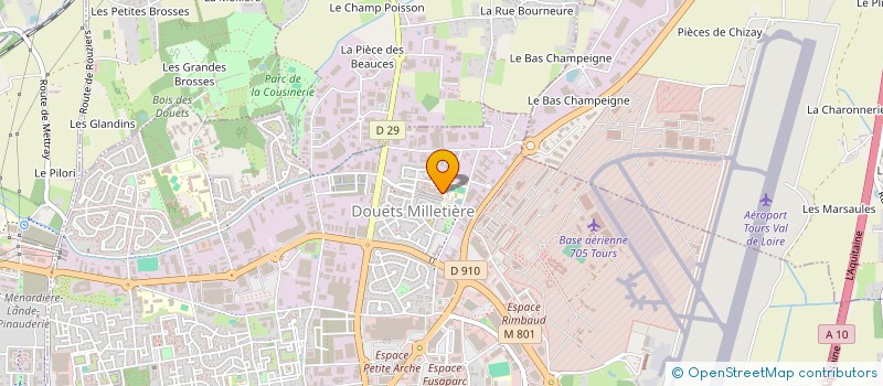 localisation de l'entreprise MONSIEUR JAOUAD EL MAHI  TOURS