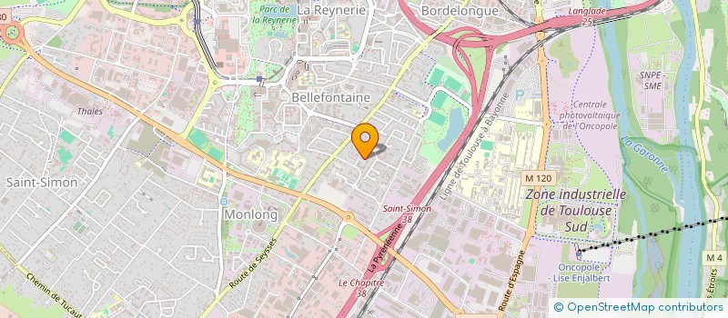 localisation de l'entreprise MONSIEUR JAOUAD EL MANSOURI  TOULOUSE