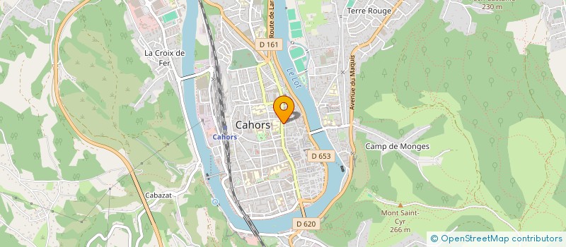 localisation de l'entreprise MONSIEUR JAOUAD ERRAMI  CAHORS