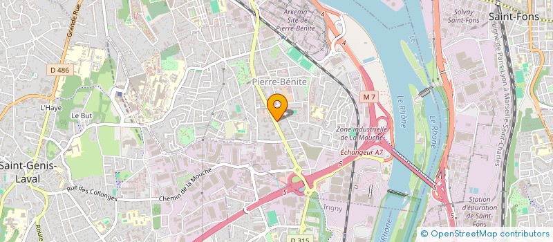 localisation de l'entreprise MONSIEUR JAOUAD IKAN  OULLINS-PIERRE-BENITE