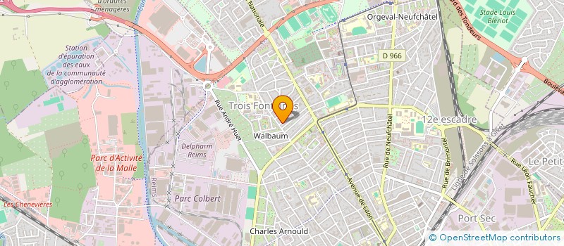 localisation de l'entreprise MONSIEUR JAOUAD KARMOUCHE à REIMS