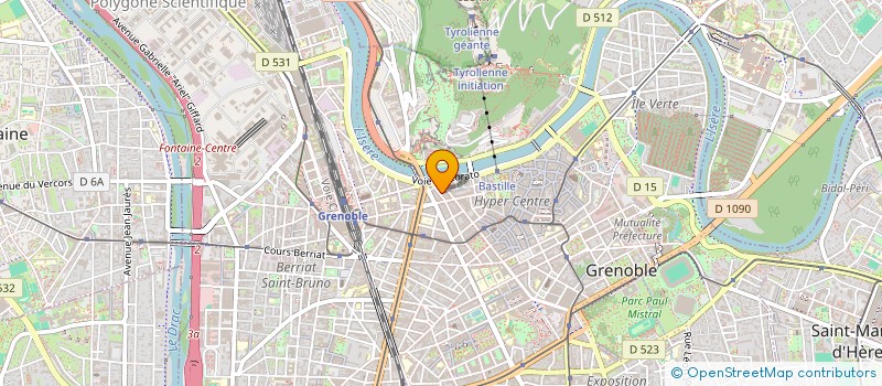 localisation de l'entreprise MONSIEUR JAOUAD KASSI à GRENOBLE