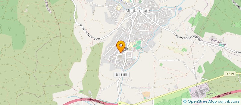 localisation de l'entreprise MONSIEUR JAOUAD LAHROUZ  MONTARNAUD