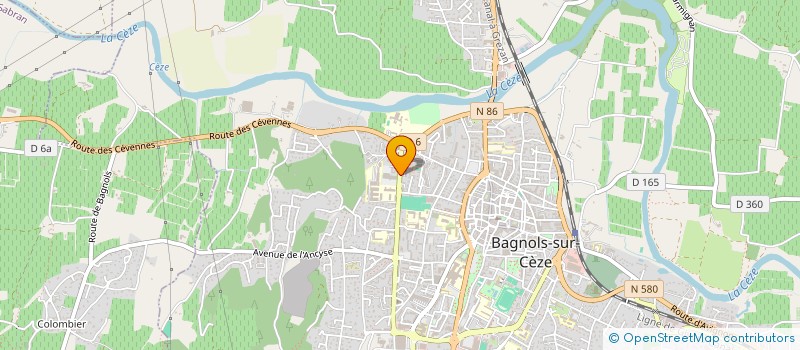 localisation de l'entreprise MONSIEUR JAOUAD LOUKIA à BAGNOLS-SUR-CEZE