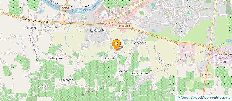 localisation de l'entreprise MONSIEUR JAOUAD MAHFOUDI  SAINT-LAURENT-DES-VIGNES