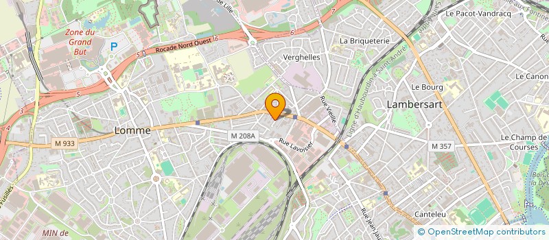 localisation de l'entreprise MONSIEUR JAOUAD OIHDAN à LILLE
