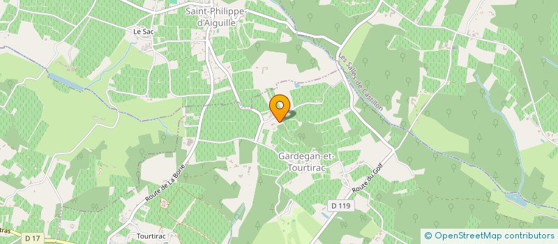 localisation de l'entreprise MONSIEUR JAOUAD SOUIFA  GARDEGAN-ET-TOURTIRAC