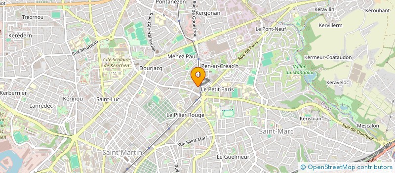 localisation de l'entreprise MONSIEUR JAOUAD TAFRAOUTI à BREST