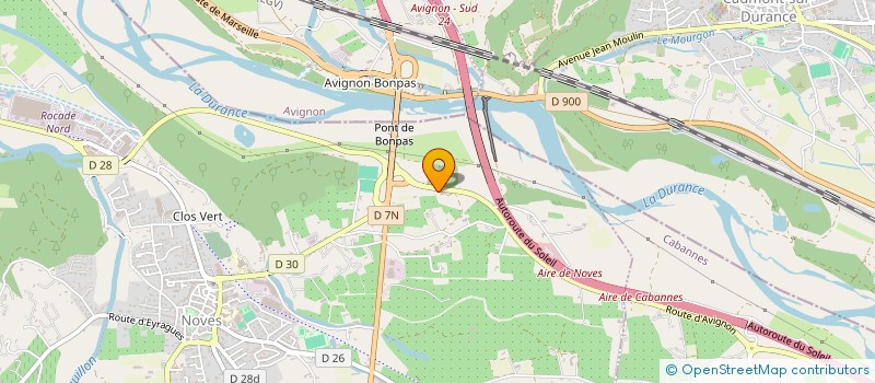 localisation de l'entreprise MONSIEUR JAOUAD TARBAKH  NOVES