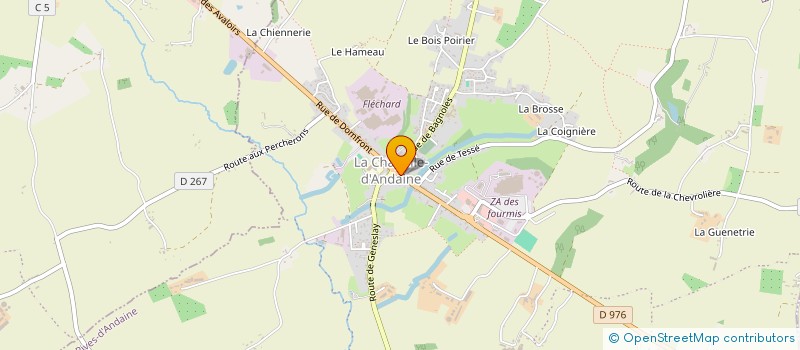 localisation de l'entreprise MONSIEUR JAOUDAR ERRAOUI à RIVES D'ANDAINE