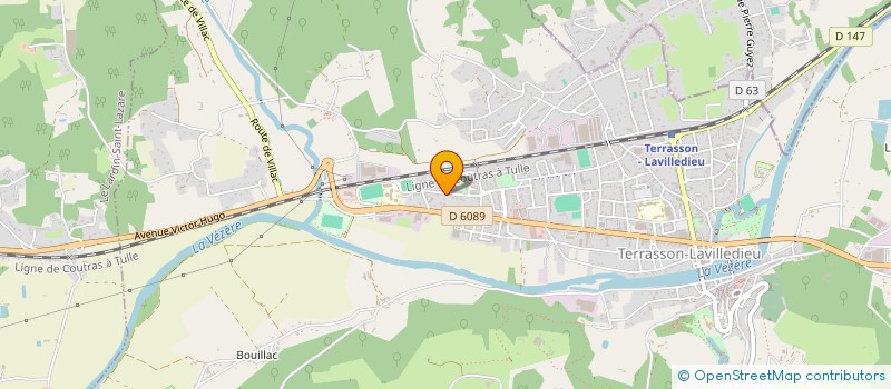 localisation de l'entreprise MONSIEUR JAOUED ANASSI  TERRASSON-LAVILLEDIEU