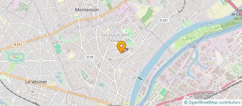 localisation de l'entreprise MONSIEUR JAOUED BEDDIAF à CHATOU