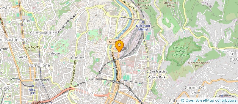 localisation de l'entreprise MONSIEUR JAOUED EL AMKIDEM à NICE