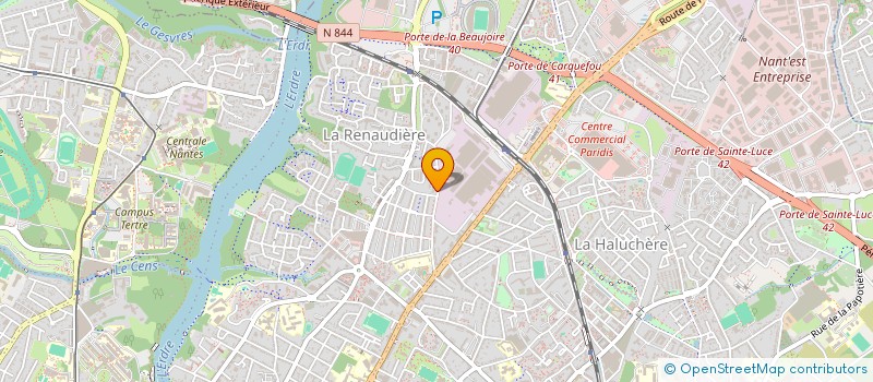 localisation de l'entreprise MONSIEUR JAOUHER CHOUCHANE à NANTES