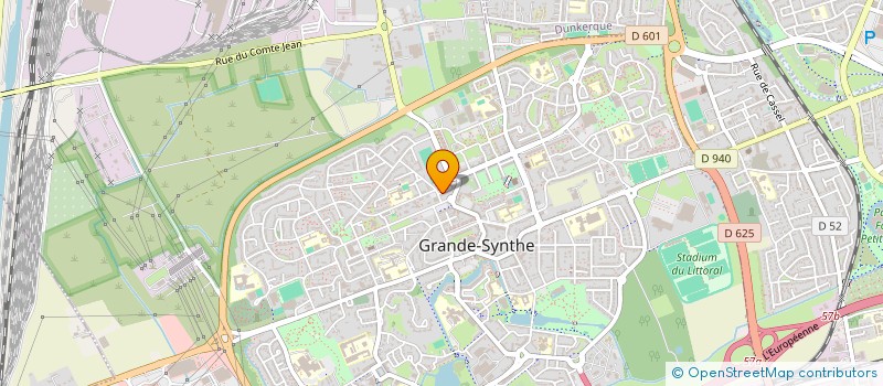 localisation de l'entreprise MONSIEUR JAOUHER KHARRAT  GRANDE-SYNTHE