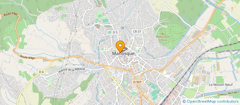 localisation de l'entreprise MONSIEUR JAOUHER MATTOUSSI à MANOSQUE