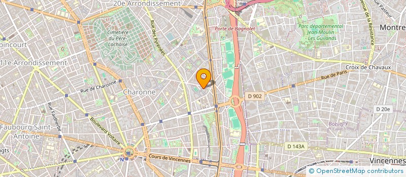 localisation de l'entreprise MONSIEUR JAOUHER SAADI  PARIS