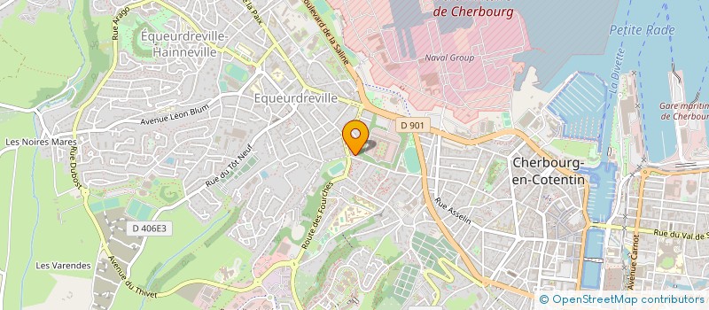 localisation de l'entreprise MONSIEUR JAPHET LAMINE  CHERBOURG-EN-COTENTIN