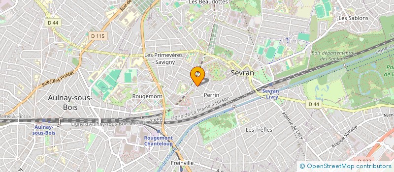 localisation de l'entreprise MONSIEUR JAPHET YANZALA LUMENA KULUSE à SEVRAN
