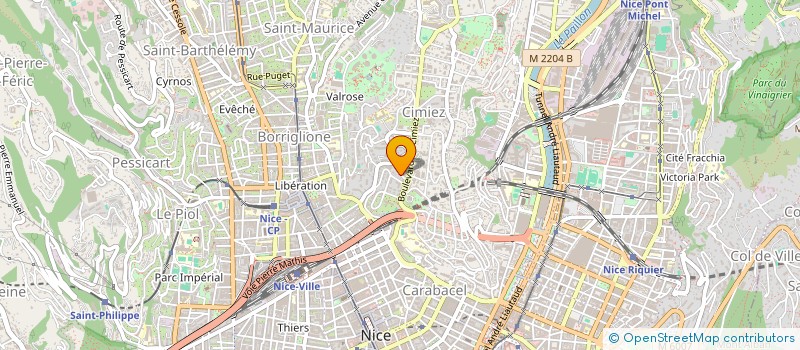 localisation de l'entreprise MONSIEUR JAQUES SAMIN  NICE