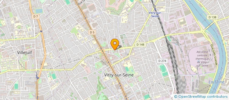 localisation de l'entreprise MONSIEUR JARDEL OHOUENS à VITRY-SUR-SEINE