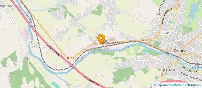 localisation de l'entreprise MONSIEUR JARGE DE CARVALHO à BAIGTS-DE-BEARN