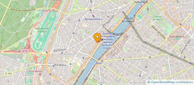 localisation de l'entreprise MONSIEUR JARIAH WARING  PARIS