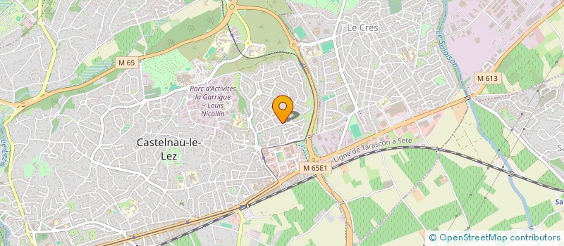 localisation de l'entreprise MONSIEUR JARLATH SLEVIN  CASTELNAU-LE-LEZ