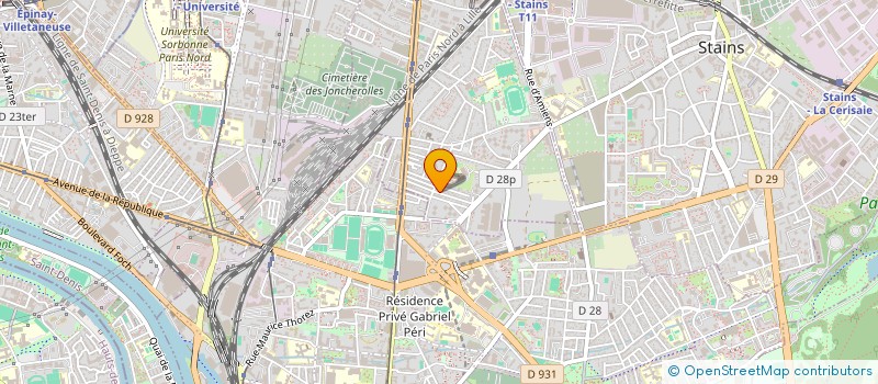localisation de l'entreprise MONSIEUR JARMANJIT SINGH à PIERREFITTE-SUR-SEINE