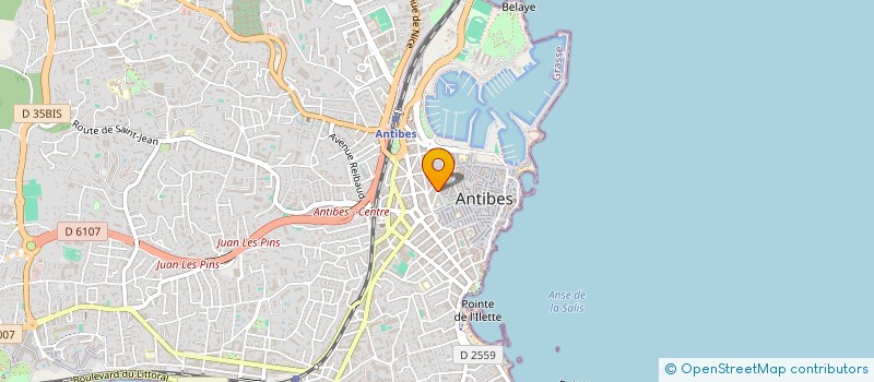 localisation de l'entreprise MONSIEUR JARMO PAUSSU à ANTIBES