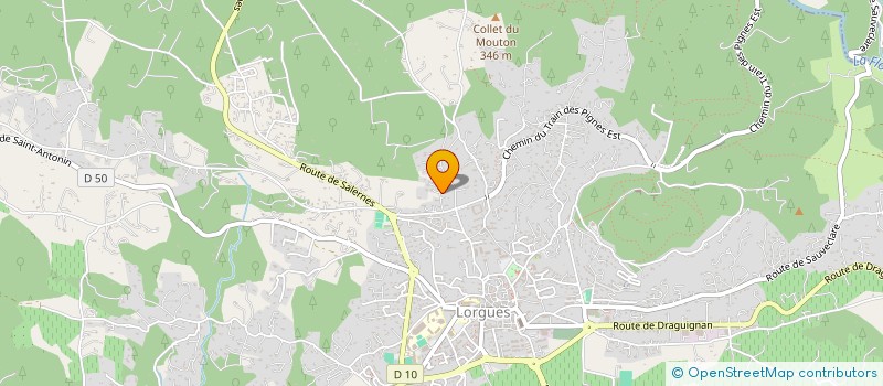 localisation de l'entreprise MONSIEUR JAROD ALLAIN  LORGUES