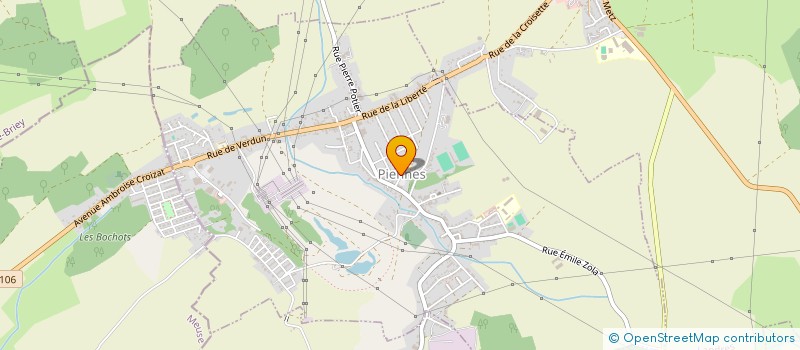 localisation de l'entreprise MONSIEUR JAROD BECKER  PIENNES