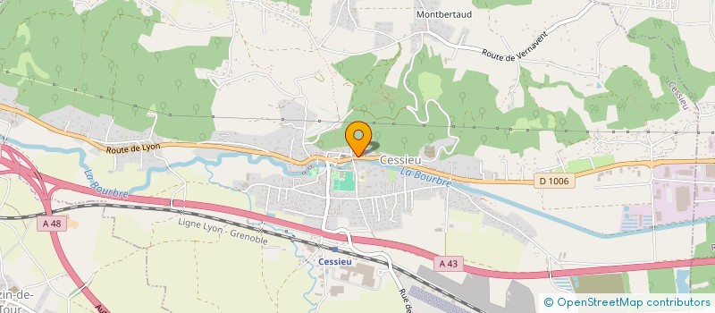 localisation de l'entreprise MONSIEUR JAROD BUISSON  CESSIEU