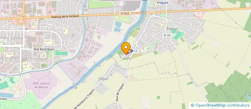 localisation de l'entreprise MONSIEUR JAROD DA SILVA FRANCISCO  TRILPORT