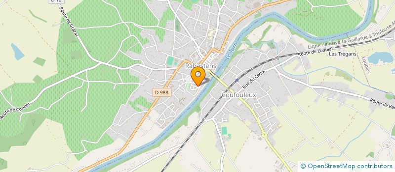 localisation de l'entreprise MONSIEUR JAROD FAYARD  RABASTENS