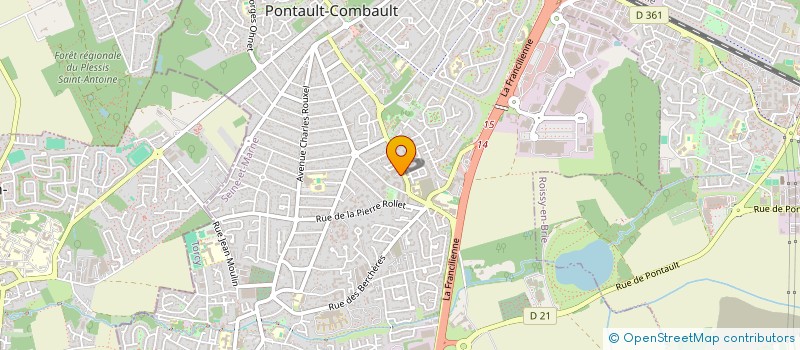 localisation de l'entreprise MONSIEUR JAROD GAOUDI à PONTAULT-COMBAULT