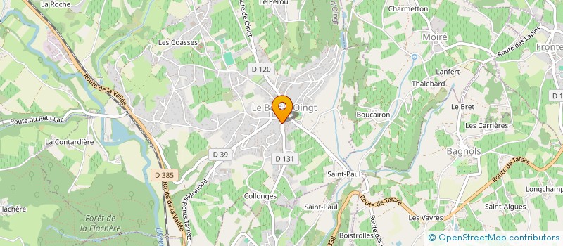 localisation de l'entreprise MONSIEUR JAROD MAUCCI  TERNAND