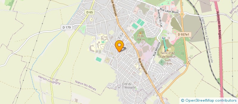 localisation de l'entreprise MONSIEUR JAROD PAPIN  NUX-LES-MINES