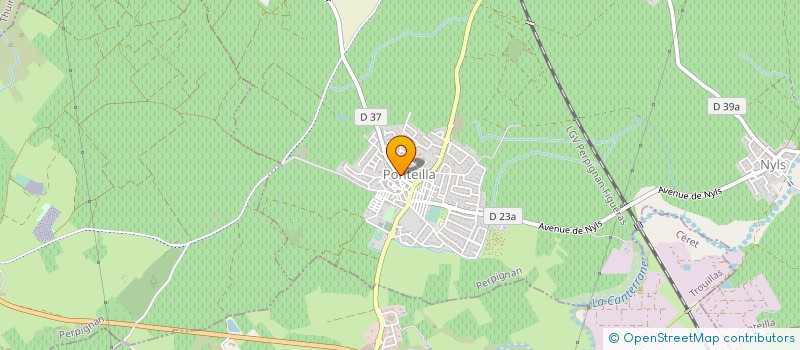 localisation de l'entreprise MONSIEUR JAROLD LEROY  PONTEILLA