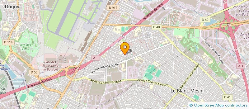 localisation de l'entreprise MONSIEUR JAROMIR NOVOTNY à LE BLANC-MESNIL