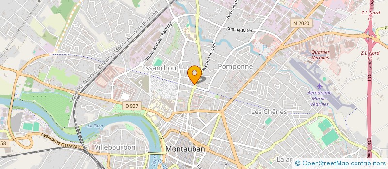 localisation de l'entreprise MONSIEUR JAROSLAV BALOG  MONTAUBAN