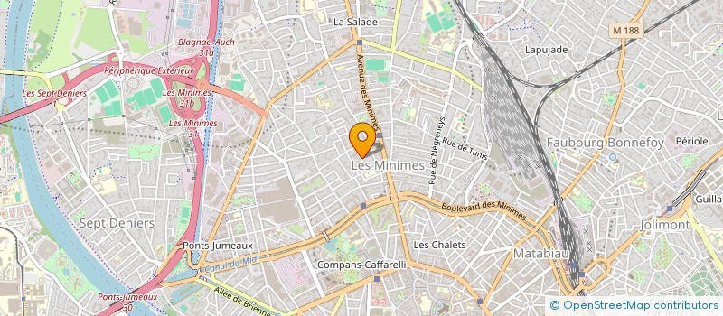localisation de l'entreprise MONSIEUR JAROSLAV HORVATH à TOULOUSE
