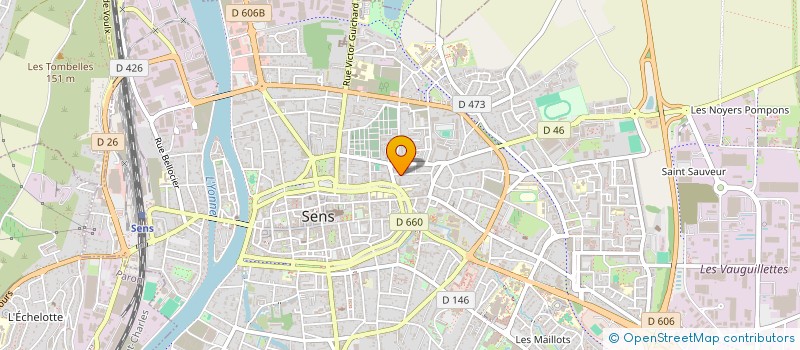 localisation de l'entreprise MONSIEUR JAROSLAV SAVUSKIN  SENS