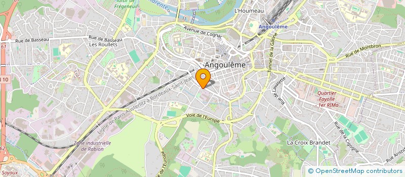 localisation de l'entreprise MONSIEUR JAROSLAVAS CIZ à ANGOULEME